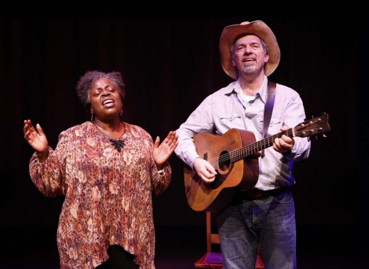 Photo Flash: First Look at Lillias White & Scott Wakefield in York Theatre Company's TEXAS IN PARIS  Image