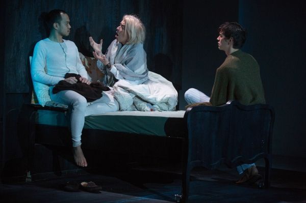 Jon Norman Schneider, Suzanne Bertish and Devin Norik Photo