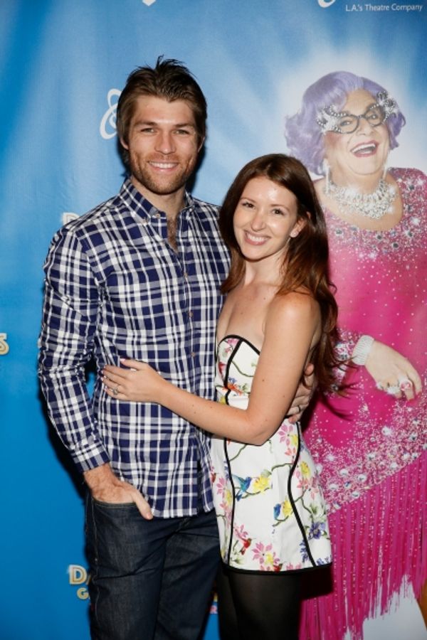 Actors Liam McIntyre and Erin Hasan McIntyre Photo