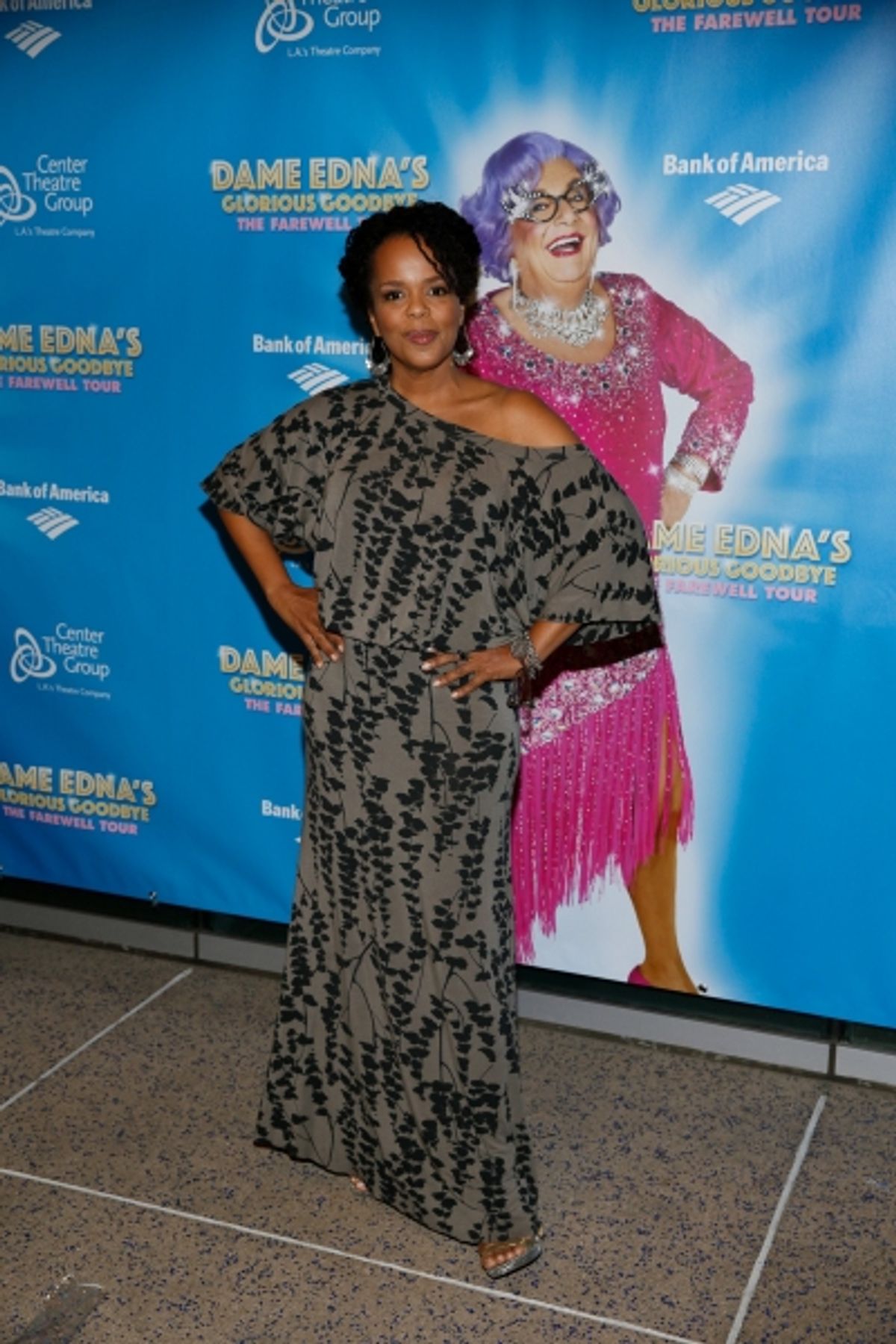 Actress Paula Newsome at 