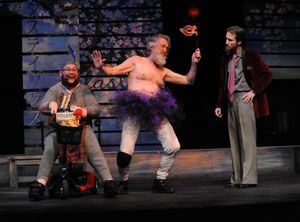 Stewart Caswell (Mortimer), David Wright (Henry), Jeremy Palmer (El Gallo) @ BroadwayWorld Stewart Caswell (Mortimer), David Wright (Henry), Jeremy Palmer (El Gallo) Photo