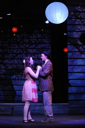 Jenna Bainbridge (Luisa), Daniel Traylor (Matt) Photo