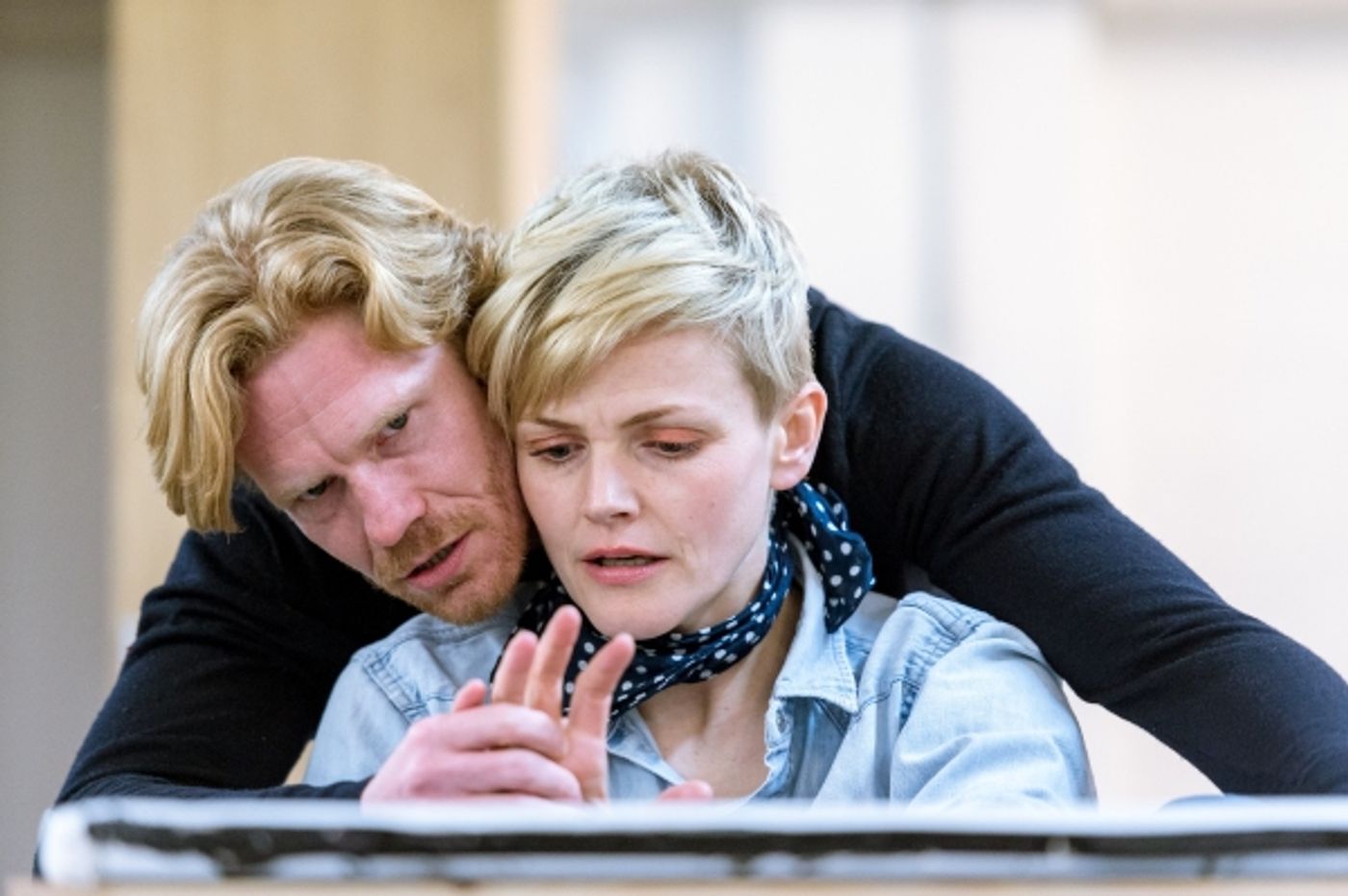 Photo Flash: In Rehearsal with Maxine Peake & More for HOW TO HOLD YOUR BREATH at Royal Court  Image