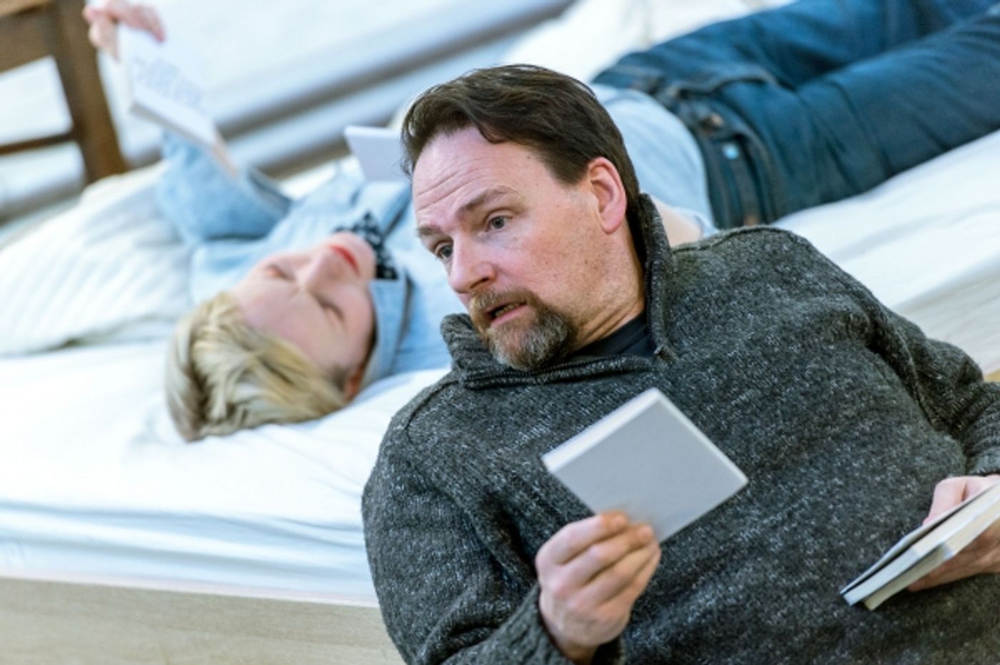 Photo Flash: In Rehearsal with Maxine Peake & More for HOW TO HOLD YOUR BREATH at Royal Court Photo Flash: In Rehearsal with Maxine Peake & More for HOW TO HOLD YOUR BREATH at Royal Court Image