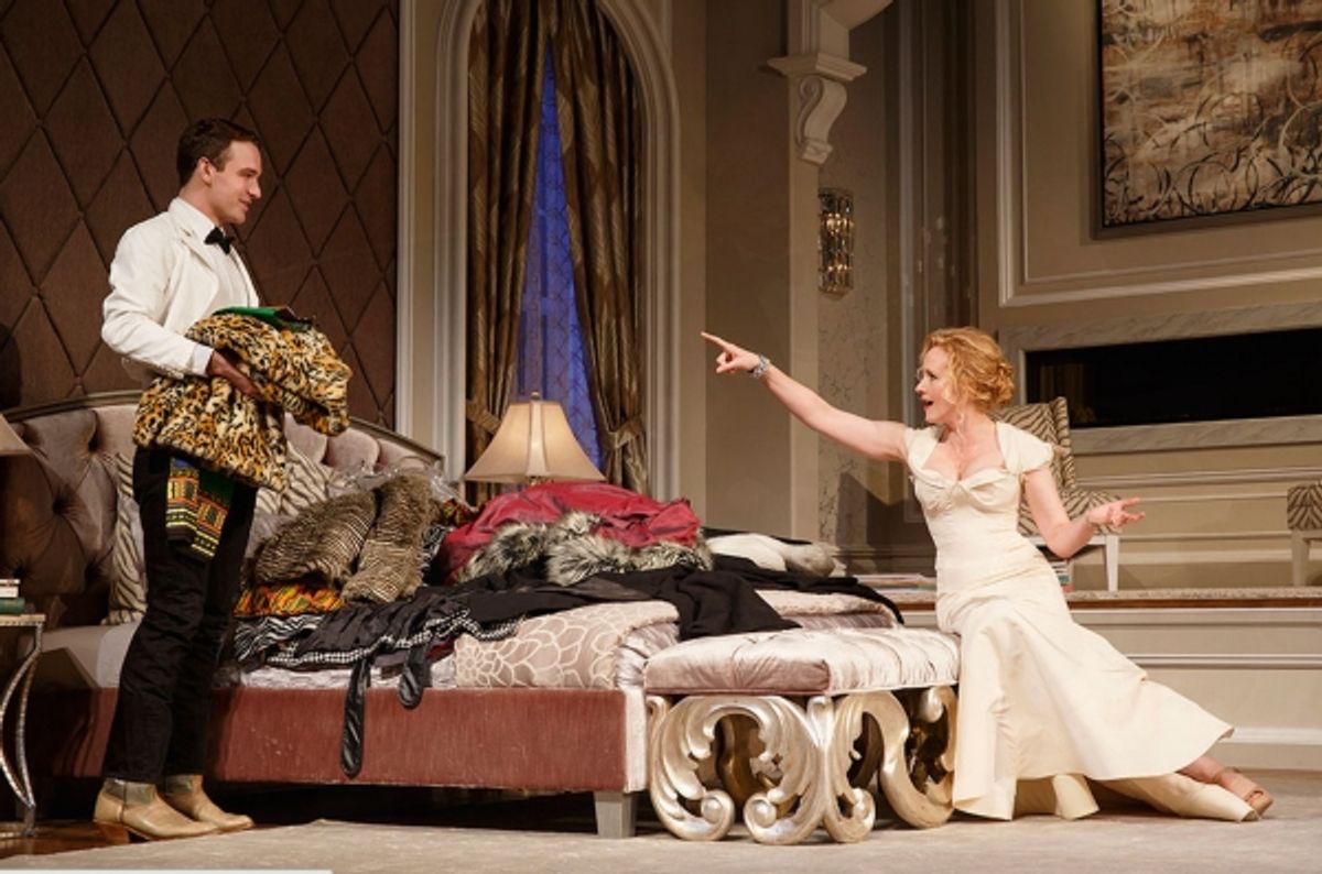 Micah Stock, Katie Finneran at 