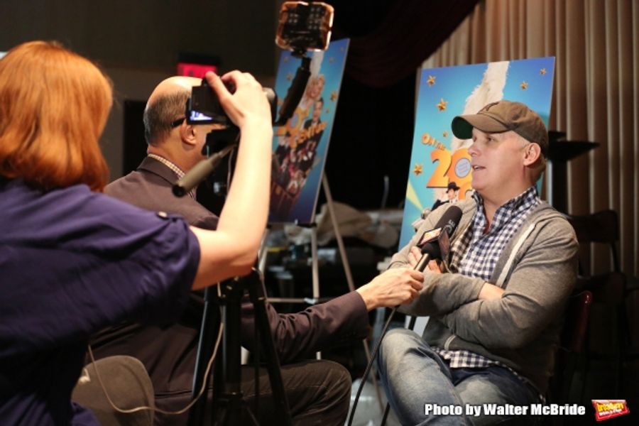 Photo Coverage: ON THE TWENTIETH CENTURY Meets the Press - Kristin Chenoweth, Peter Gallagher and More! Image