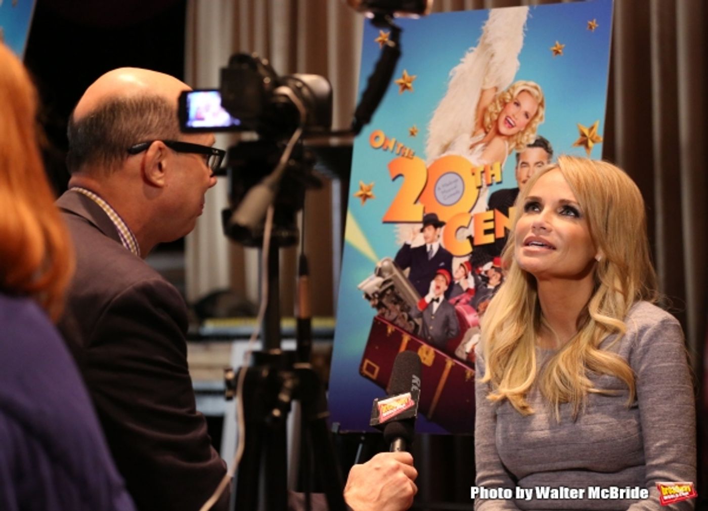 Photo Coverage: ON THE TWENTIETH CENTURY Meets the Press - Kristin Chenoweth, Peter Gallagher and More!  Image