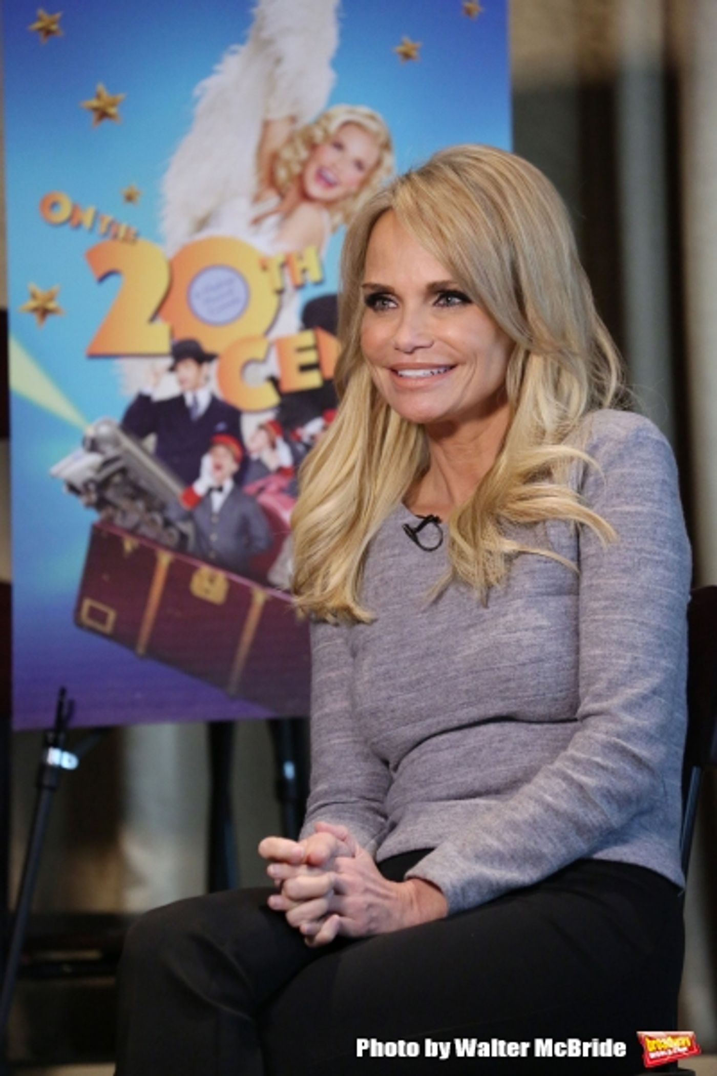 Photo Coverage: ON THE TWENTIETH CENTURY Meets the Press - Kristin Chenoweth, Peter Gallagher and More!  Image