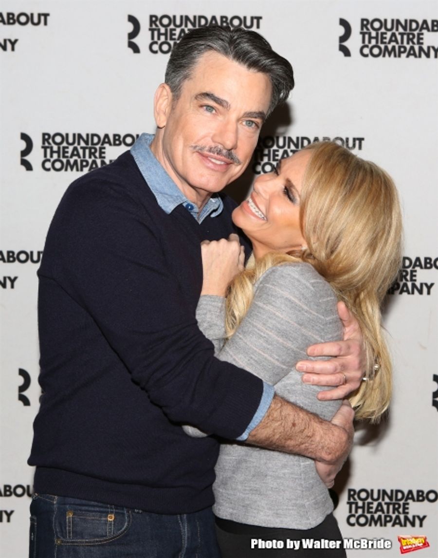 Photo Coverage: ON THE TWENTIETH CENTURY Meets the Press - Kristin Chenoweth, Peter Gallagher and More! Image