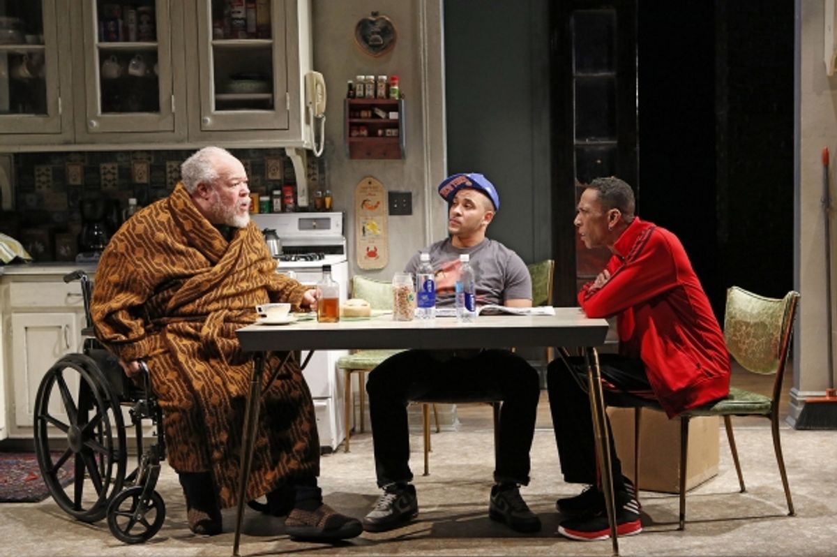 Stephen McKinley Henderson, Victor Almanzar and Ron Cephas Jones at 