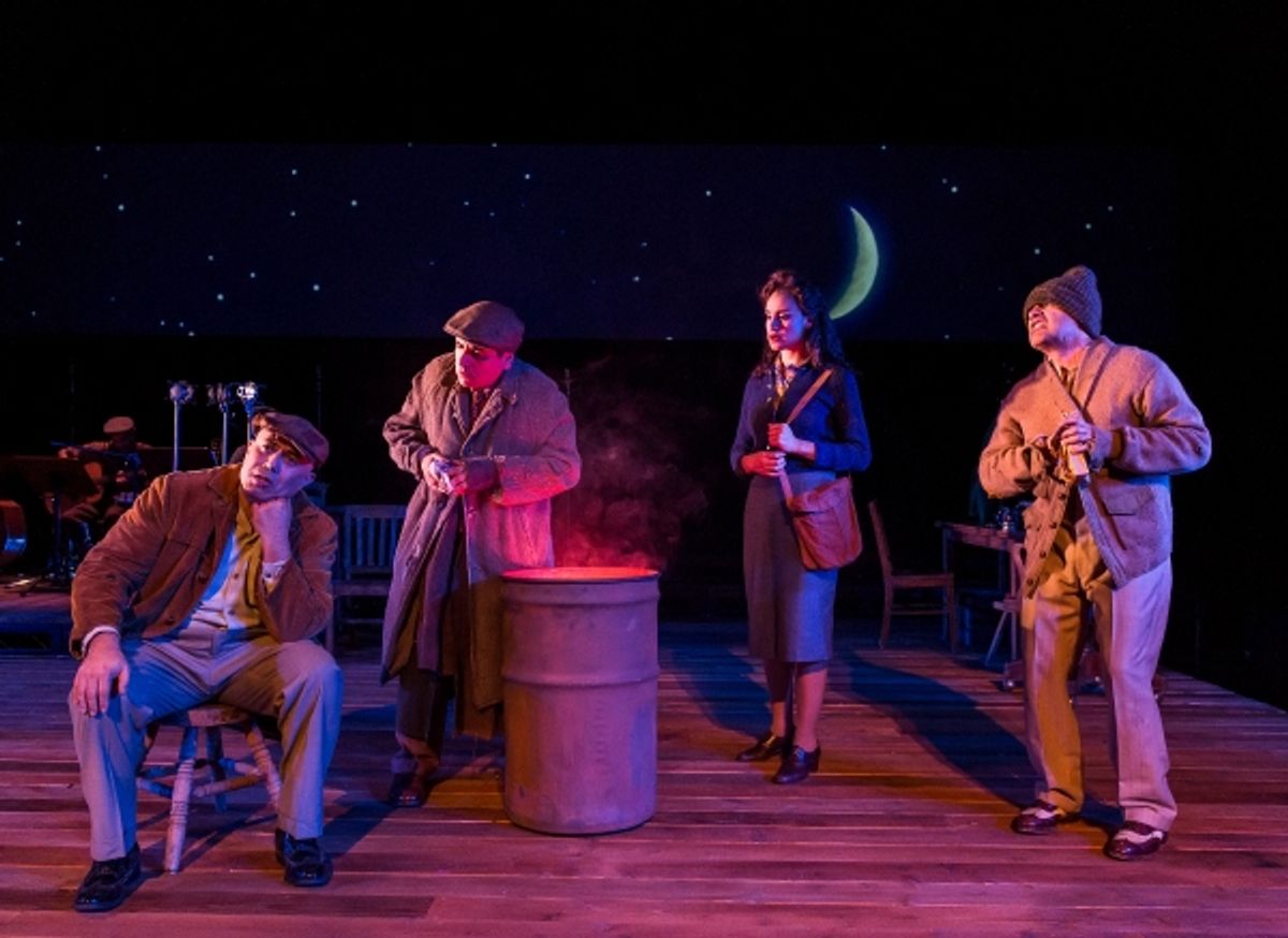 Herbert Siguenza, Richard Montoya, Sabina Zuniga Varela and Ric Salinas at 