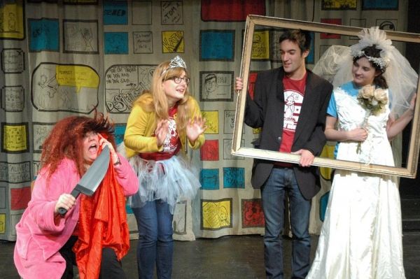 Jennifer Johnson, Rachel Wilson, Nick Hart and Mary Tilden Photo