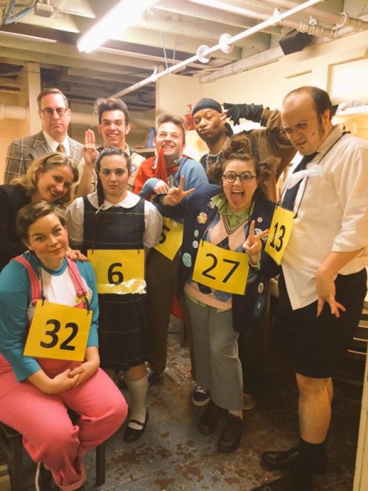 Photo Flash: Saturday Intermission Pics - January 31 - Broadway Looks Forward to the Super Bowl, and More!  Image