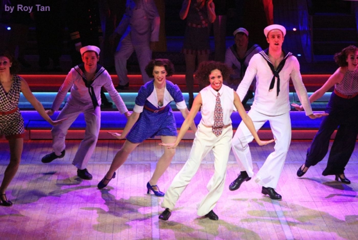 Photo Flash: More Shots of ANYTHING GOES UK Tour Cast in Action!  Image