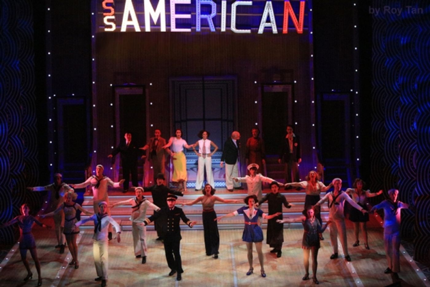 Photo Flash: More Shots of ANYTHING GOES UK Tour Cast in Action!  Image