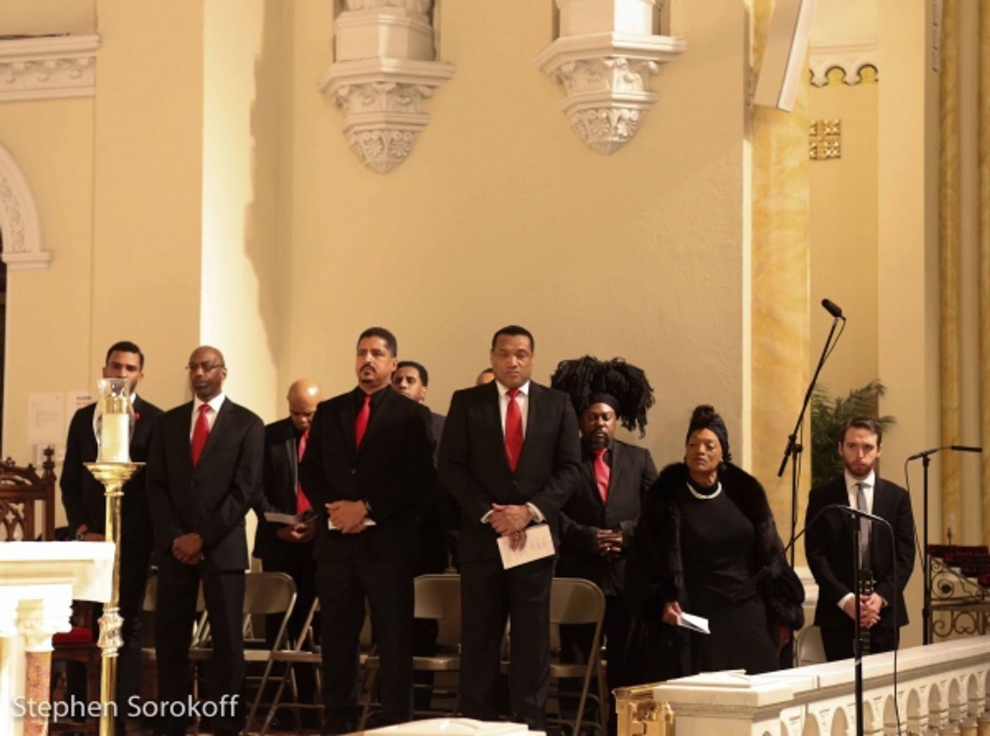 Photo Coverage: Jessye Norman, Vivian Reed, KT Sullivan at Requiem Mass for Jean-Claude Baker  Image