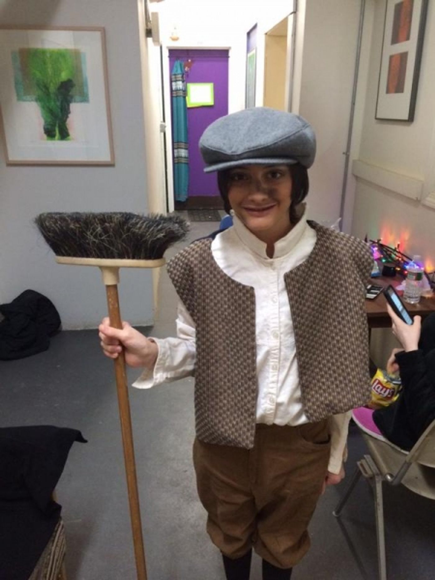 Photo Flash: Saturday Intermission Pics - Jan. 31 Part 2 - ON THE TOWN Ladies Bundle Up Backstage, and More! Photo Flash: Saturday Intermission Pics - Jan. 31 Part 2 - ON THE TOWN Ladies Bundle Up Backstage, and More! Image