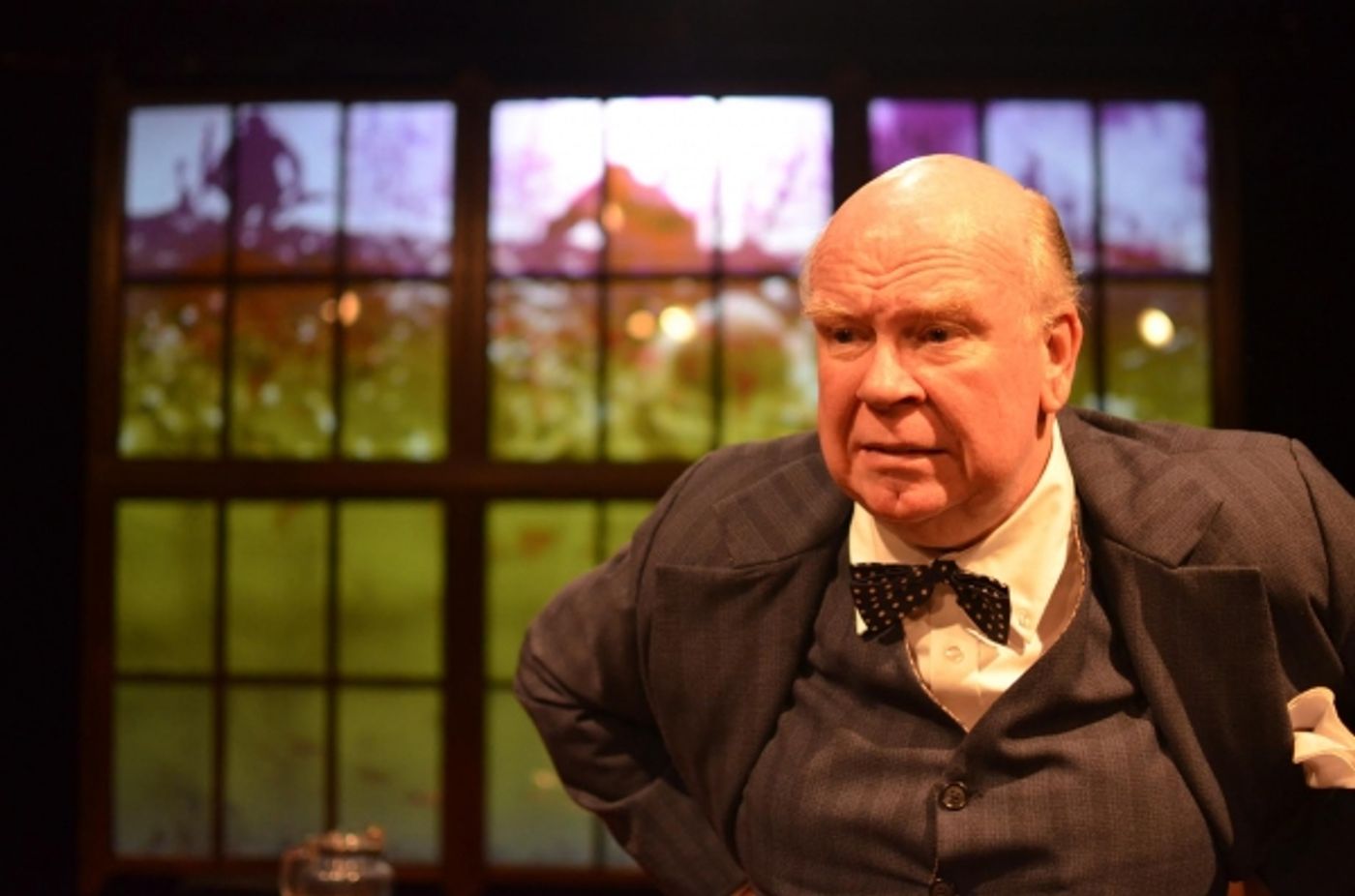 Photo Flash: First Look at Ronald Keaton in CHURCHILL at New World Stages  Image