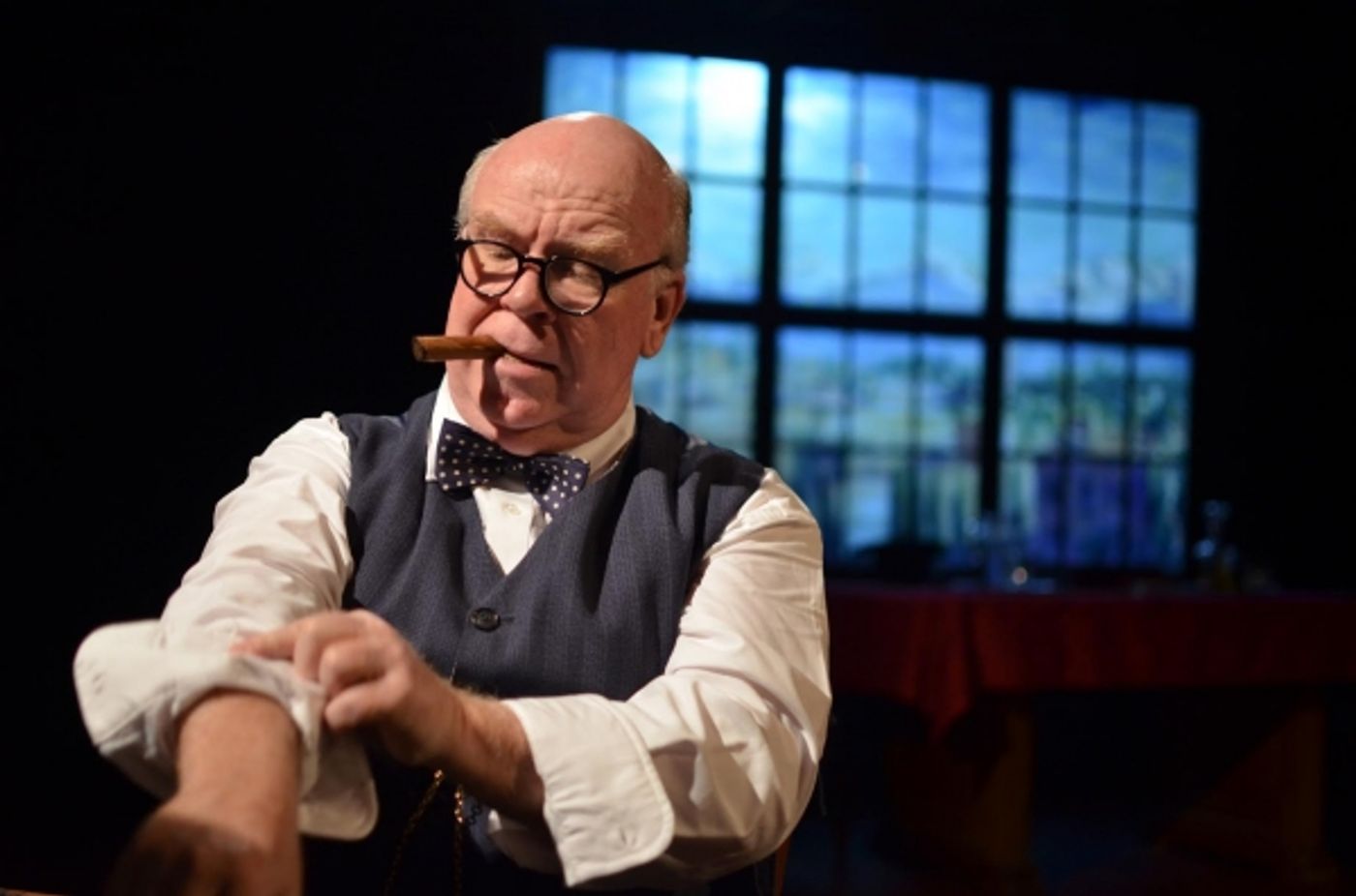 Photo Flash: First Look at Ronald Keaton in CHURCHILL at New World Stages  Image