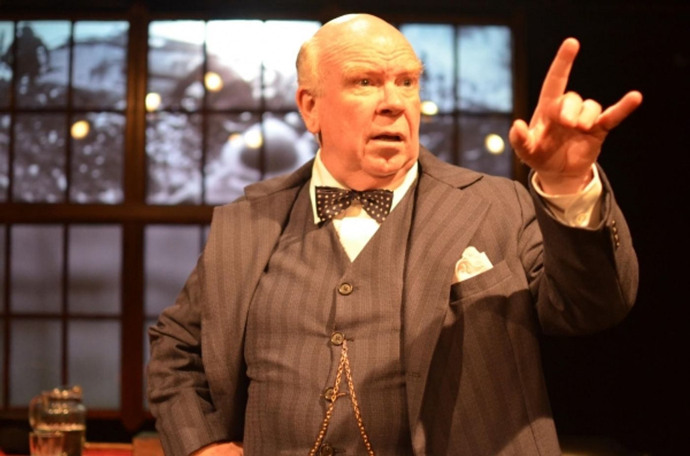 Photo Flash: First Look at Ronald Keaton in CHURCHILL at New World Stages  Image