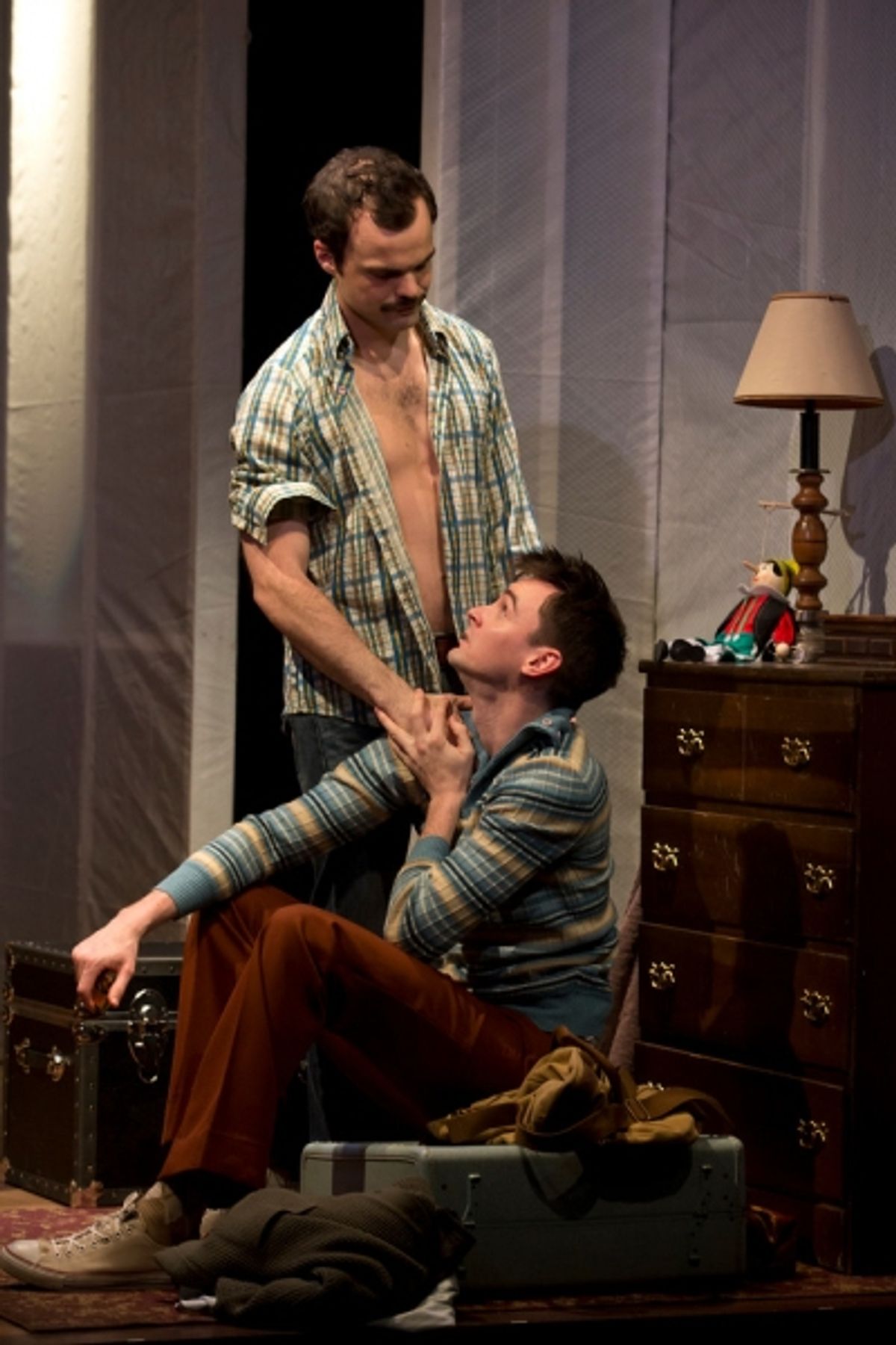 Stephen Plunkett and David McElwee at 