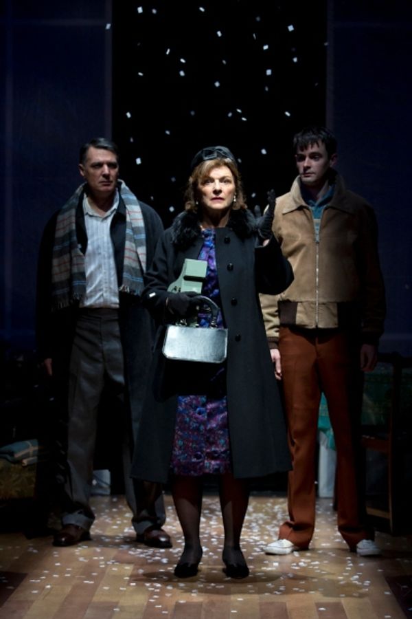 Robert Cuccioli, Angelina Fiordellisi and David McElwee Photo