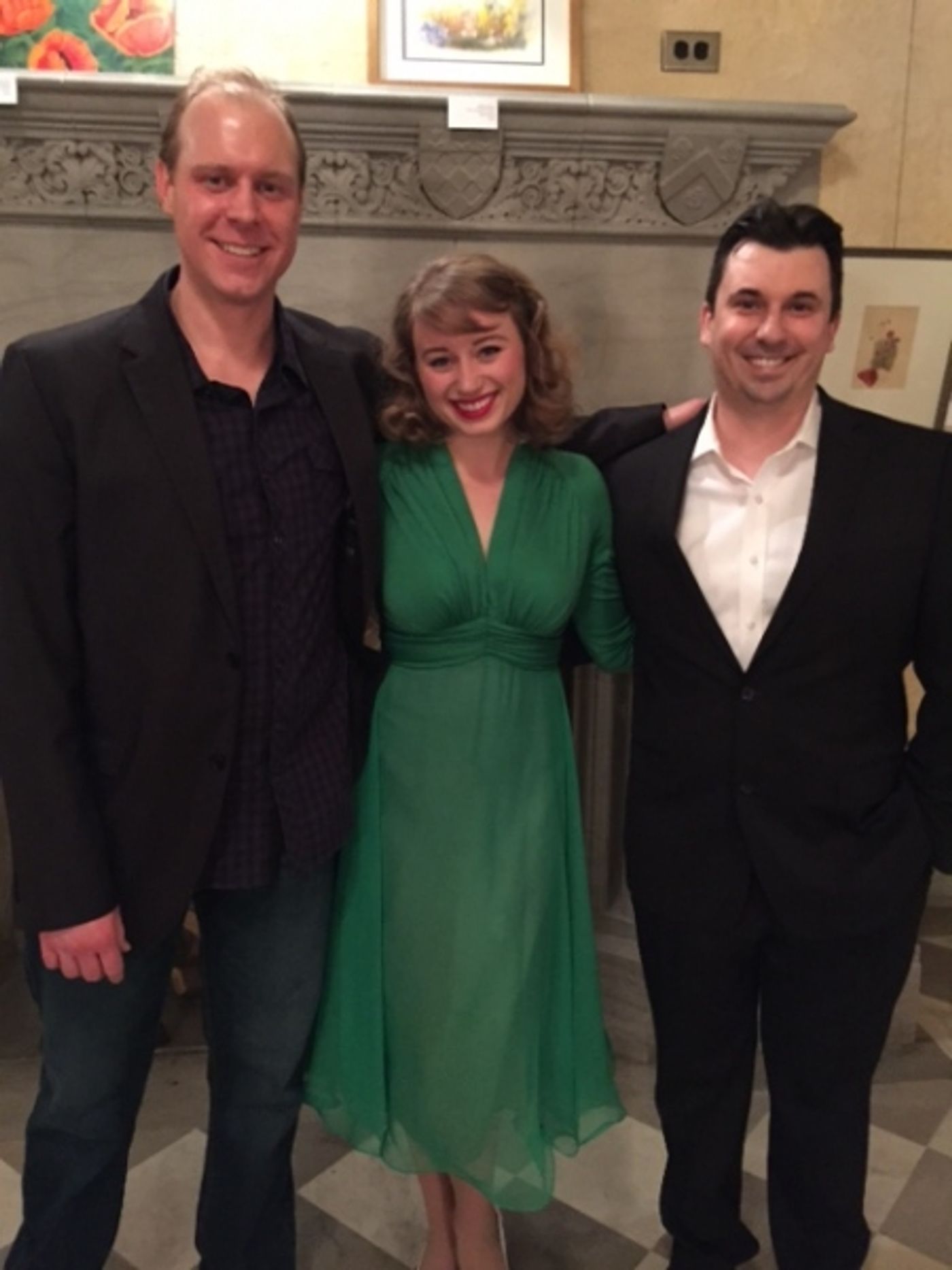 Photo Flash: First Folio Theatre's LAUGHTER ON THE 23RD FLOOR Celebrates Opening Night  Image