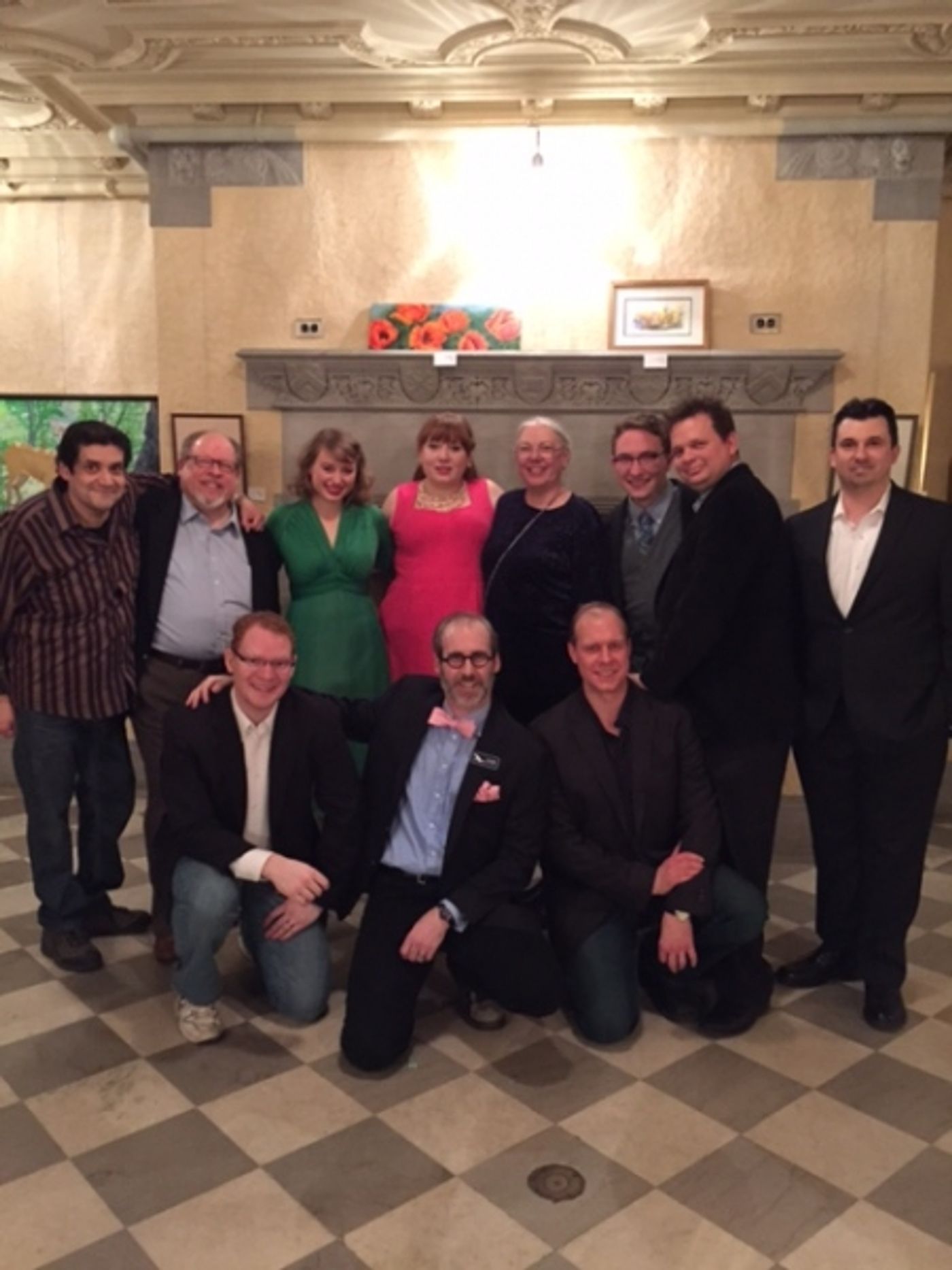 Photo Flash: First Folio Theatre's LAUGHTER ON THE 23RD FLOOR Celebrates Opening Night  Image