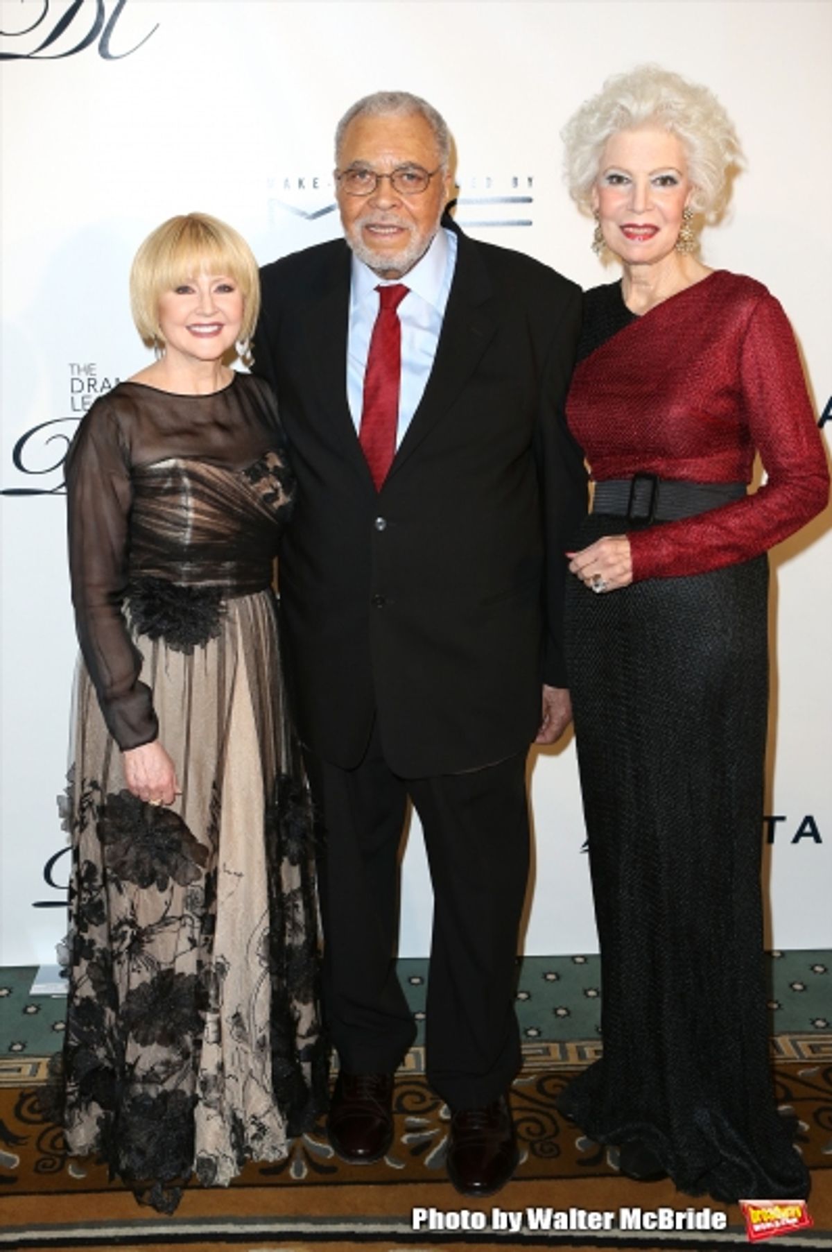 James Earl Jones and wife Ceclia Hart with Jano Herbosch  at 