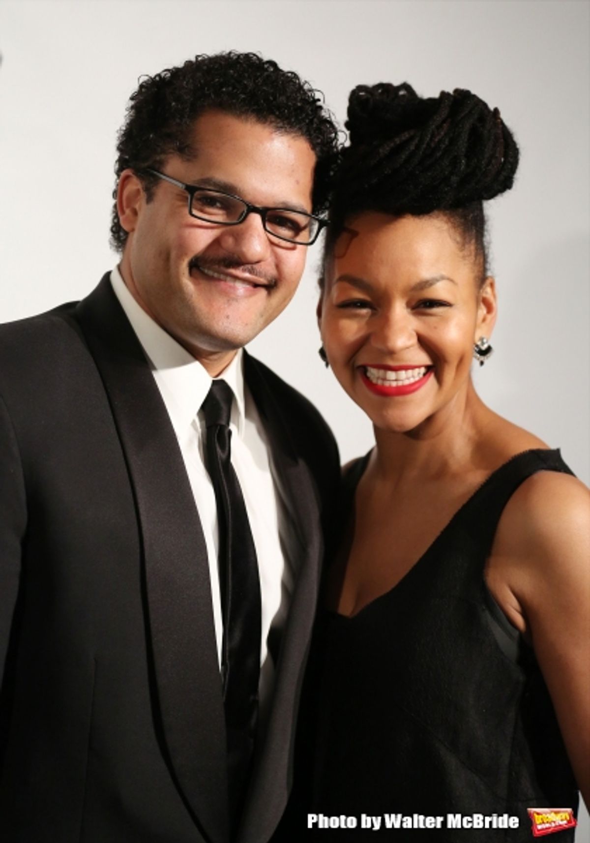 Crystal Dickinson and Brandon Dirden at 