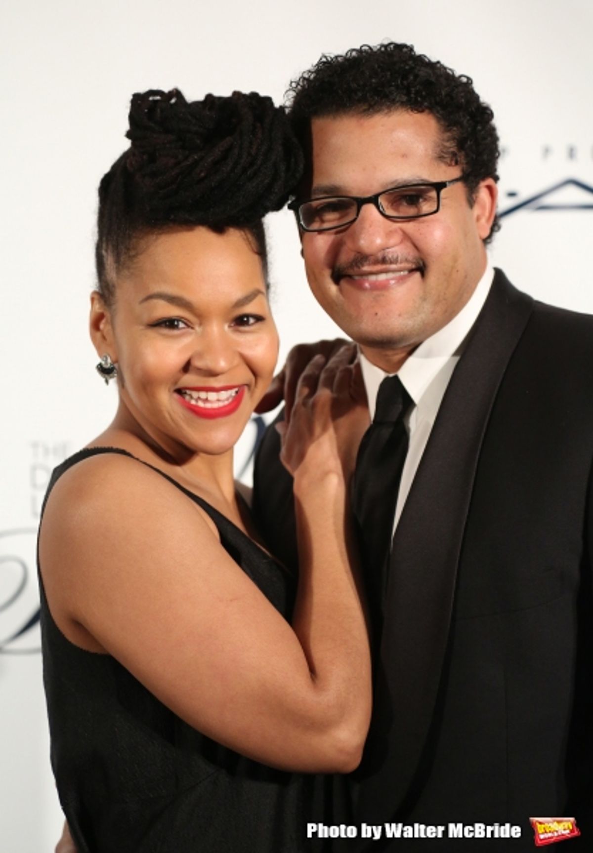 Crystal Dickinson and Brandon Dirden  at 