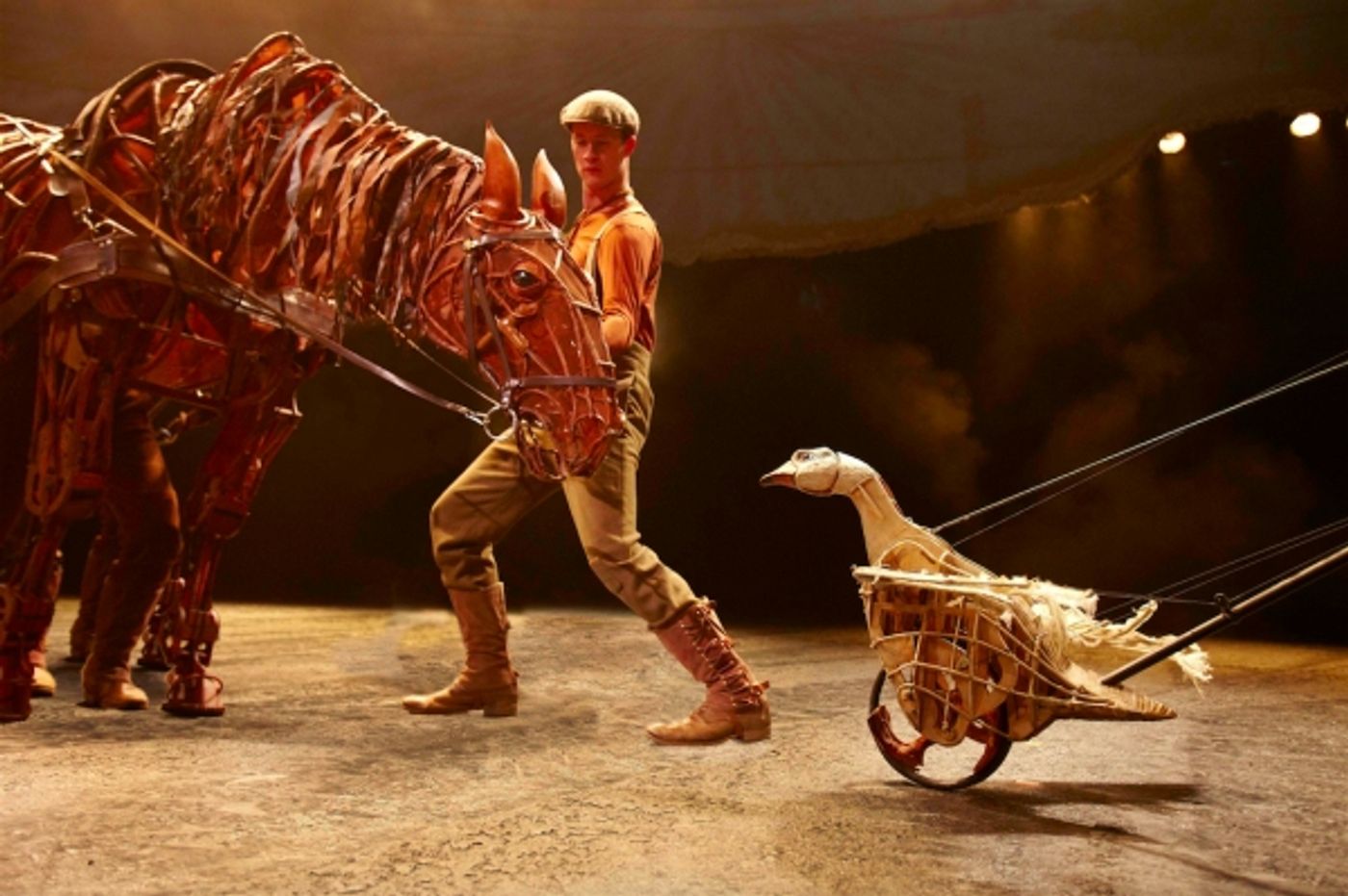 Photo Flash: Michael Morpurgo, James Backway, Phillip Bertioli & More Join Cast of WAR HORSE! Photo Flash: Michael Morpurgo, James Backway, Phillip Bertioli & More Join Cast of WAR HORSE! Image