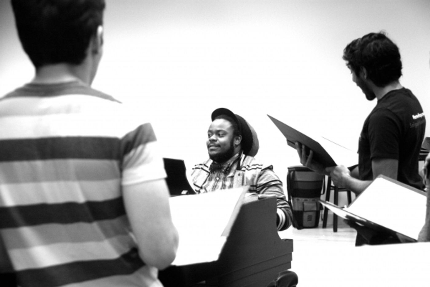 Photo Flash: In Rehearsal with ZUCCOTTI PARK Photo Flash: In Rehearsal with ZUCCOTTI PARK Image