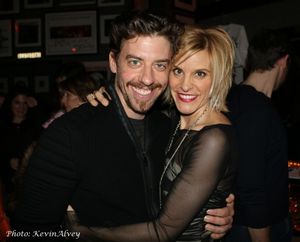 Christian Borle and Jenn Colella Photo