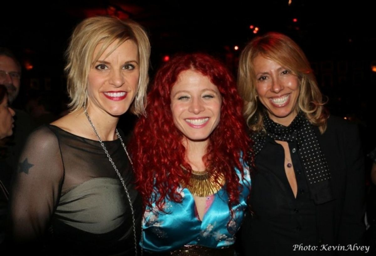 Jenn Colella, Nina Storey and Amanda Green at 