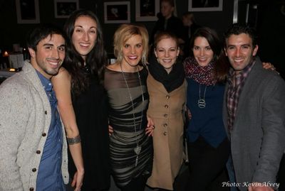 Matt Scott, Siobhan Whalen, Jenn Colella, Kirsten Scott, Kelli Barrett and Jarrod Spe Photo