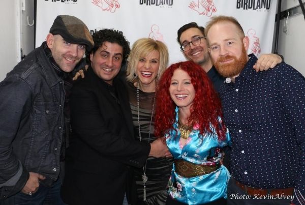 Nick Beardon, Paul Ocoelho, Jenn Colella, Nina Storey, Aaron Beaumont and Nick Zork Photo