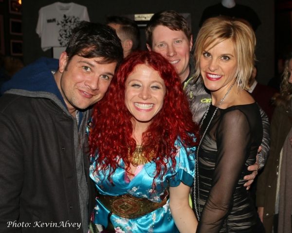 Stephen Oremus, Nina Storey, Justin Bohon and Jenn Colella Photo