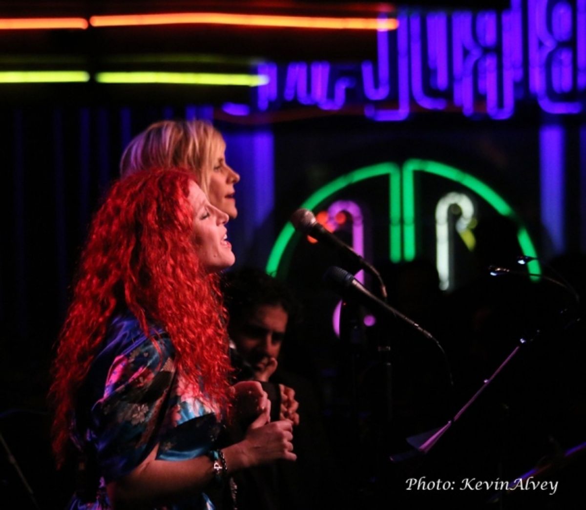 Nina Storey and Jenn Colella at 