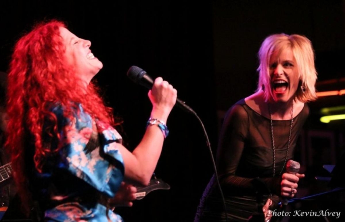 Nina Storey and Jenn Colella at 