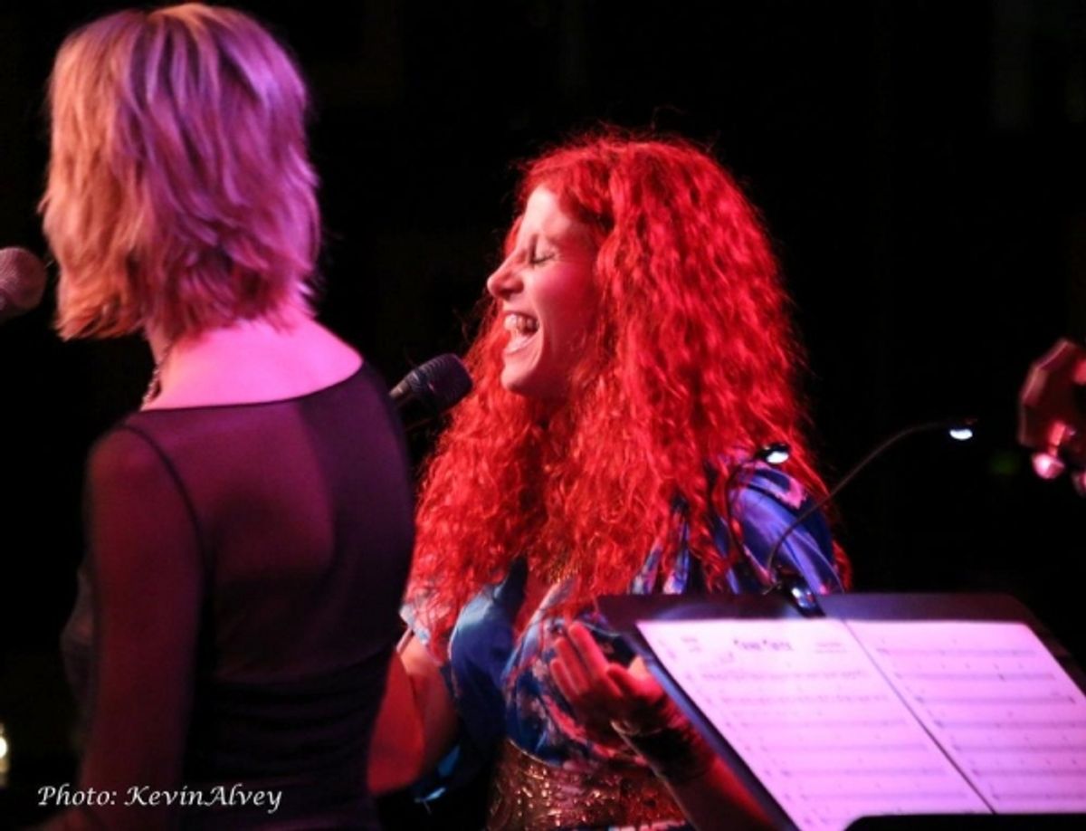 Nina Storey and Jenn Colella at 