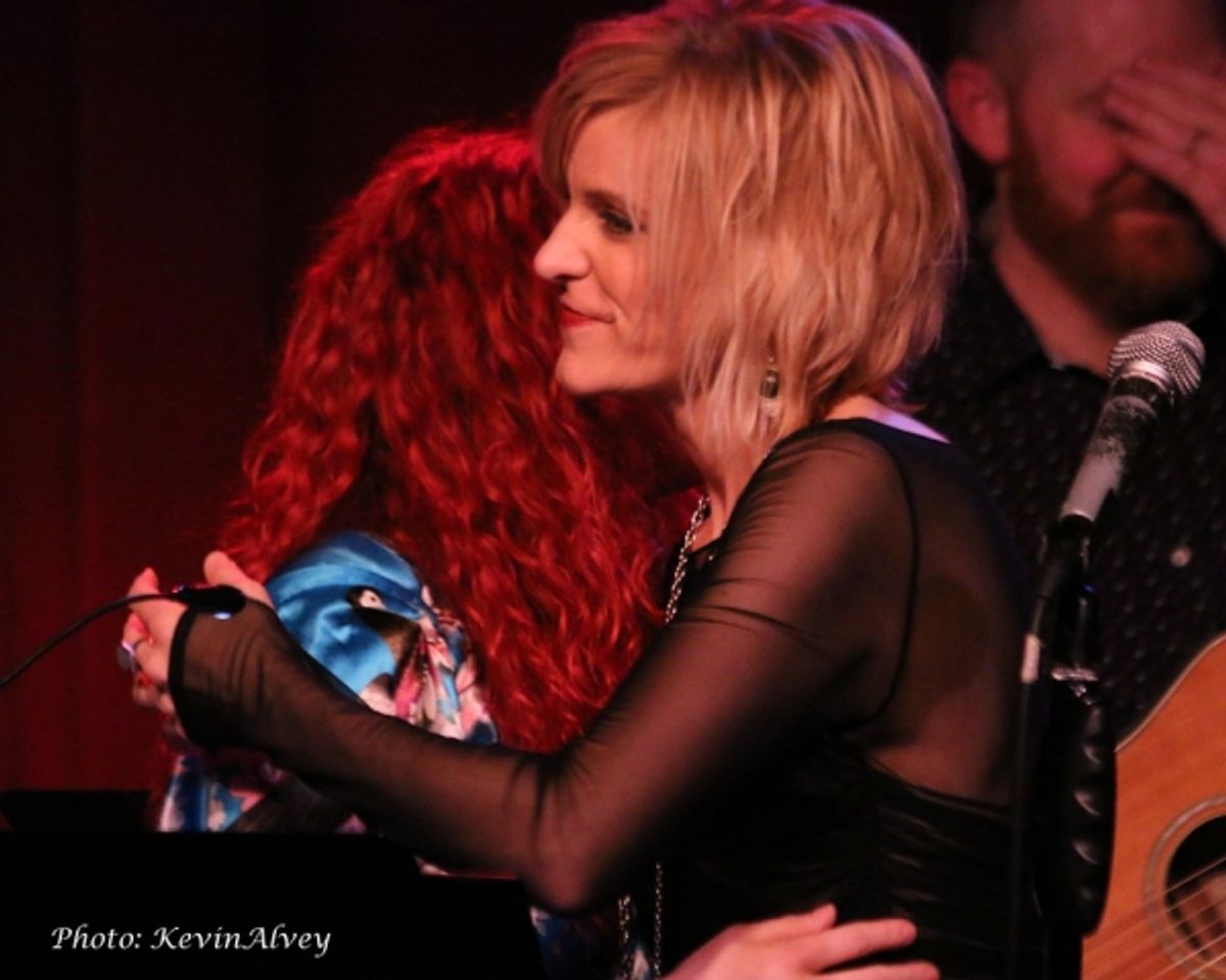 Nina Storey and Jenn Colella at 