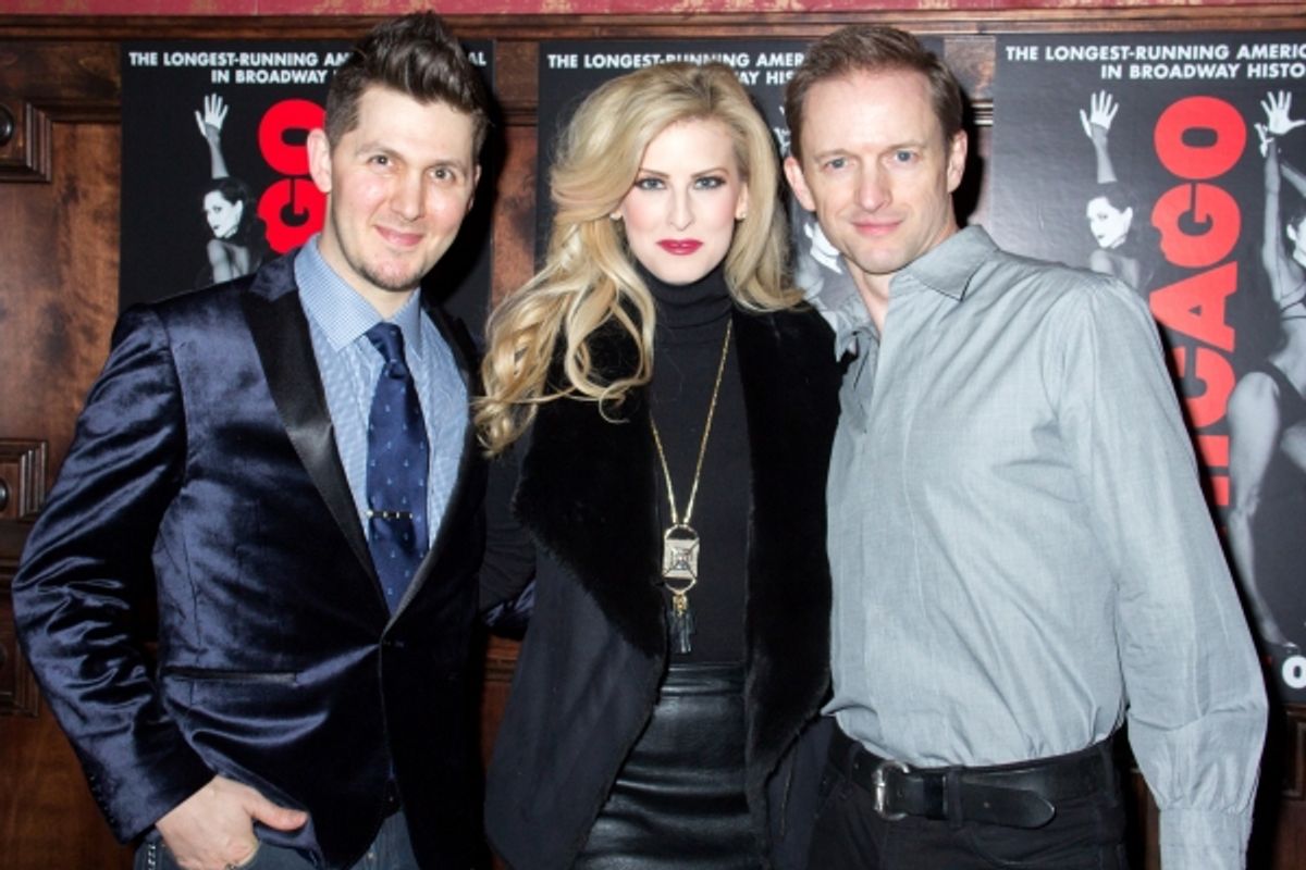 Denny Paschall, Angel Reda, David Bushman at 