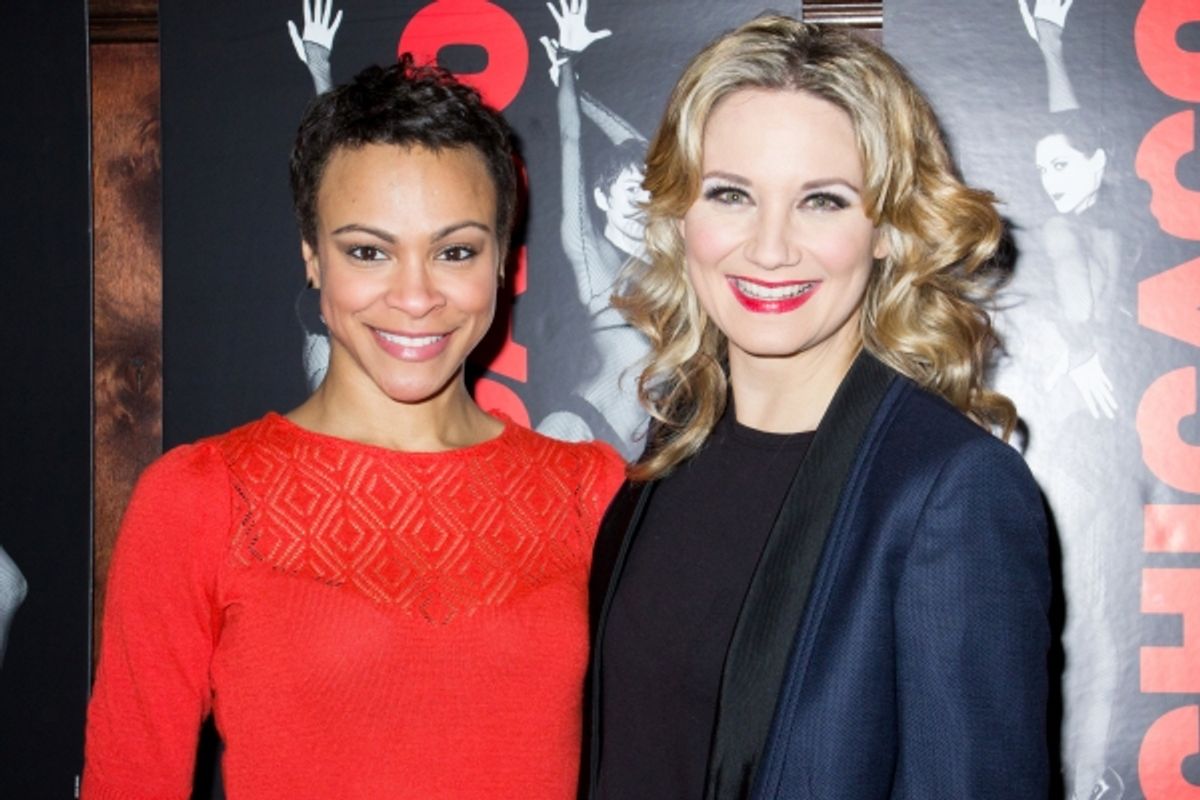 Carly Hughes, Jennifer Nettles at 