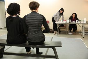 Rachael Holmes, Rebecca Henderson, Leigh Silverman and Tanya Barfield Photo