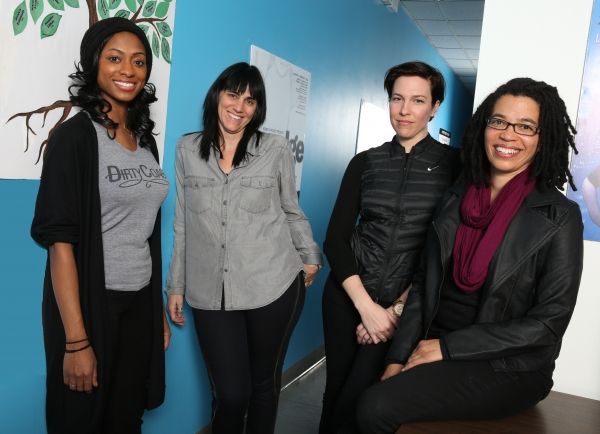 Rachael Holmes, Leigh Silverman, Rebecca Henderson and Tanya Barfield Photo