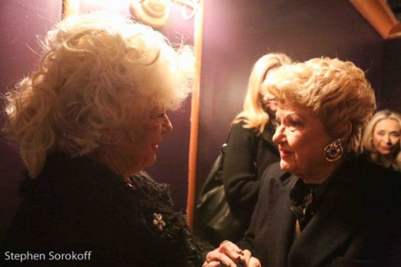 Photo Coverage: Marilyn Maye Visits Backstage with Peter LeDonne  Image