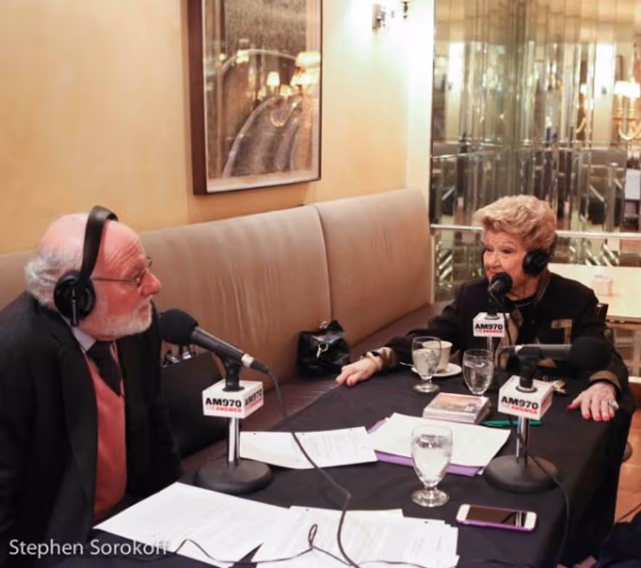 Photo Coverage: Marilyn Maye Visits Backstage with Peter LeDonne Image