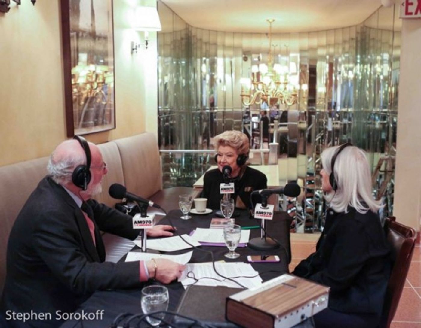 Photo Coverage: Marilyn Maye Visits Backstage with Peter LeDonne Photo Coverage: Marilyn Maye Visits Backstage with Peter LeDonne Image