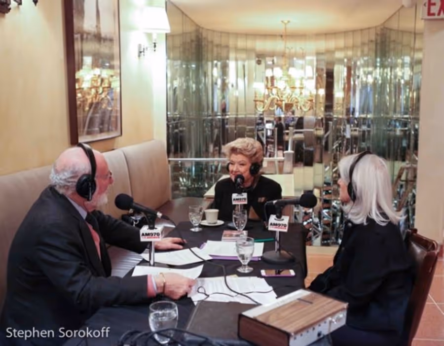 Photo Coverage: Marilyn Maye Visits Backstage with Peter LeDonne Image